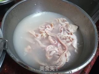 #清肠食谱#香芹炒鸭肠的做法步骤:5