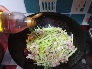 #清肠食谱#香芹炒鸭肠的做法步骤:11