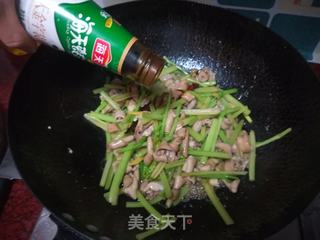 #清肠食谱#香芹炒鸭肠的做法步骤:15