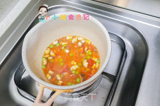 12个月以上三文鱼焗面的做法步骤:7