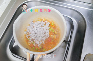 12个月以上三文鱼焗面的做法步骤:8