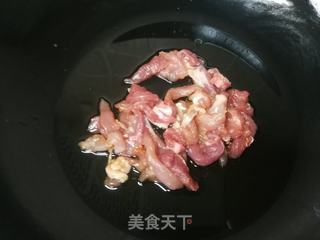 蒜黄木耳炒肉丝的做法步骤：6