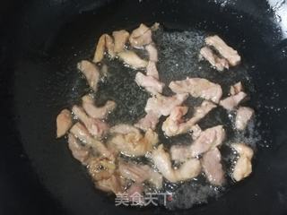 蒜黄木耳炒肉丝的做法步骤:7