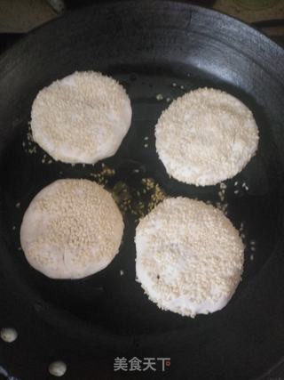 糯米豆沙饼的做法步骤:11