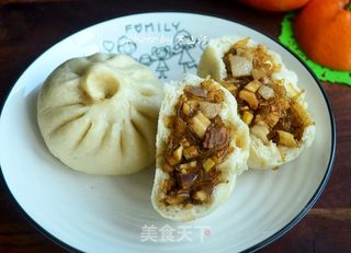 笋丁酱肉包的做法步骤:19
