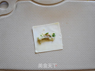 黄花鱼馄饨的做法步骤:6