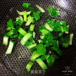 油菜蛋花汤的做法步骤：6