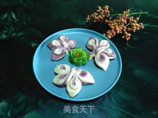蝴蝶馒头的做法步骤:10