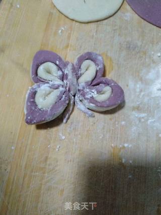 蝴蝶馒头的做法步骤:8