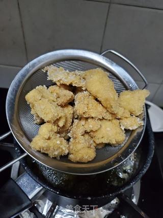 香酥鸡块的做法步骤:11