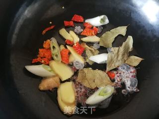 胡萝卜炖羊排的做法步骤:5