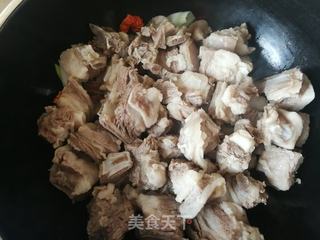 胡萝卜炖羊排的做法步骤:6