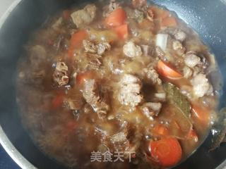 胡萝卜炖羊排的做法步骤:15