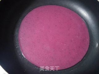 红龙果汁饼的做法步骤:4