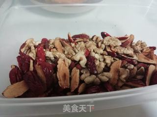 核桃芝麻糕的做法步骤:3
