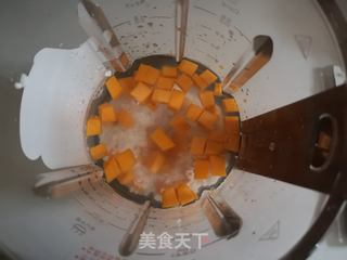 南瓜浓汤的做法步骤:6
