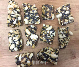 过年必备—花生芝麻糖，童年味道，营养健康，酥脆可口的做法步骤：9