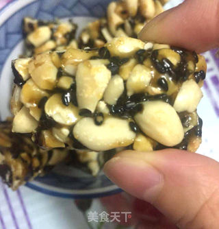 过年必备—花生芝麻糖,童年味道,营养健康,酥脆可口的做法步骤:10