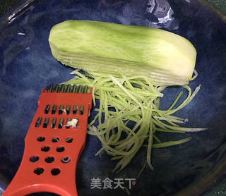 萝卜丝杂粮饼的做法步骤：1