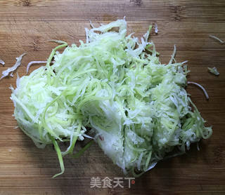萝卜丝杂粮饼的做法步骤：4