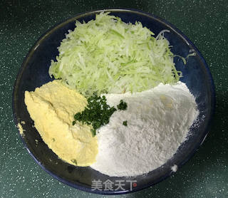萝卜丝杂粮饼的做法步骤:5