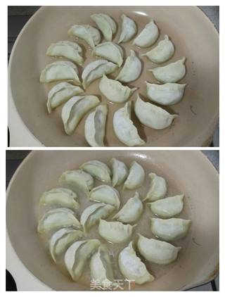 西兰花煎饺的做法步骤:8