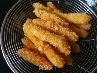 黄金鸡柳的做法步骤:16