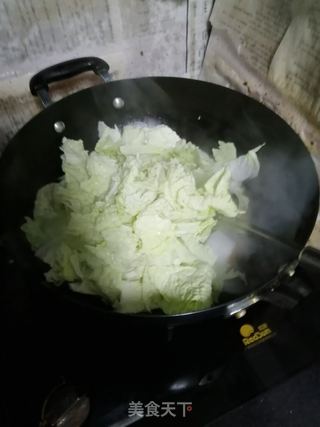 香菇烧白菜的做法步骤：3