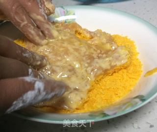 黄金炸鸡排的做法步骤：5