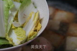 平菇豆腐娃娃菜汤的做法步骤：6