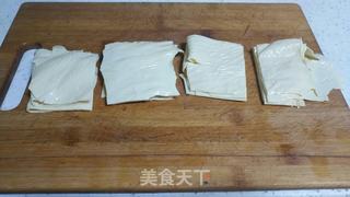 蒜蓉孜然豆皮的做法步骤：1