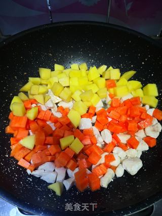 咖喱鸡肉饭的做法步骤:9