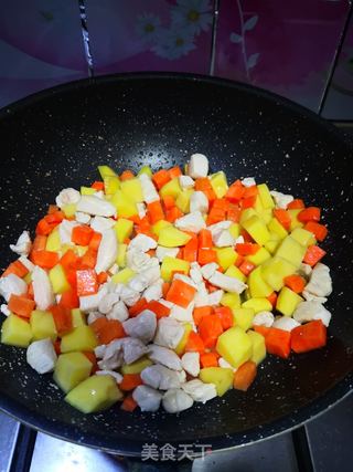 咖喱鸡肉饭的做法步骤:10