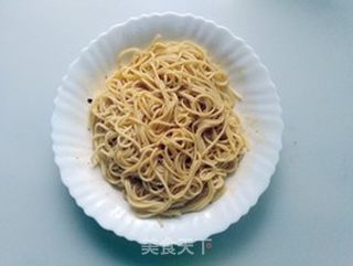 葱油叉烧拌面的做法步骤:6