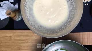 第七个抹茶味食谱,抹茶熔岩流心小蛋糕,心太软,口感爆赞!的做法步骤:4
