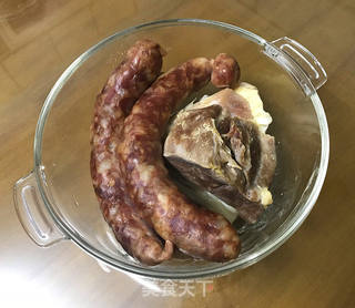 水煮咸肉的做法步骤:7