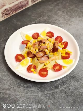 芋艿土豆鸡蛋沙拉的做法步骤:9