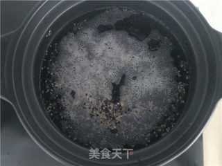 桂花杂粮熟谷米粥的做法步骤:4