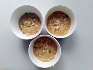 肉米鸡蛋羹的做法步骤:4