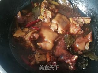 香辣烤猪蹄的做法步骤:8