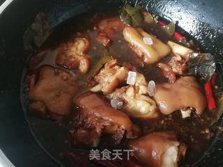 香辣烤猪蹄的做法步骤:9