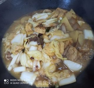 猪肉炖白菜的做法步骤:8