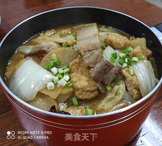 猪肉炖白菜的做法步骤:9