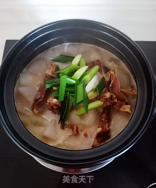 腊鸭腿焖萝卜的做法步骤:13