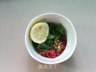 柠檬鸡西兰花的做法步骤:5