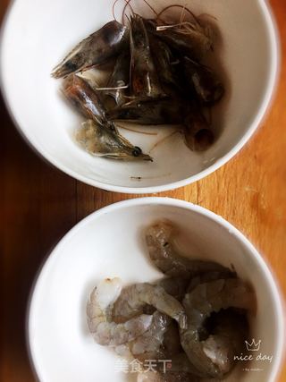 虾仁烧嫩豆腐的做法步骤：1