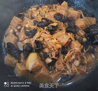 四喜烤麸的做法步骤:9