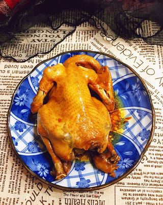 电饭锅焖鸡的做法步骤：8