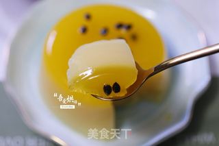 百香果布丁的做法步骤:8