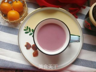 紫薯山药桂圆花生米浆的做法步骤:10